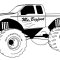 Monster Truck Coloring Pages Printable Fun for All Ages