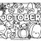 October Coloring Pages for Kids Fun Fall Activities