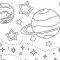 High Quality Free Space Coloring Pages Printable