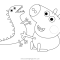 Peppa Pig Coloring Pages Printable Fun for Kids