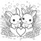 Free Bunny Coloring Pages A Comprehensive Guide