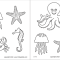 Sea Creatures Coloring Page A Deep Dive