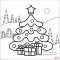 Printable Christmas Tree Coloring Pages A Festive Guide