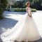 Three Quarter Sleeve Wedding Dresses