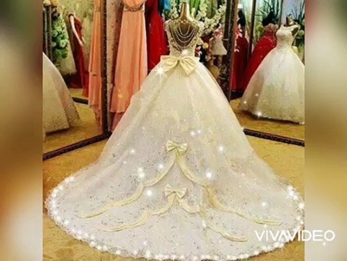 The prettiest wedding dress in the world