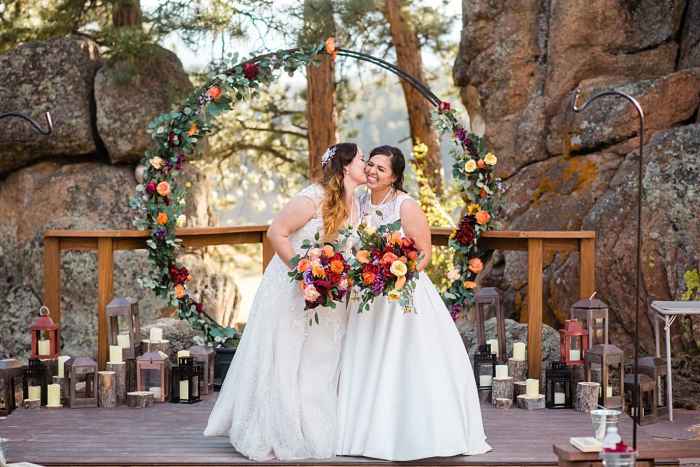 Traditional native american wedding dress